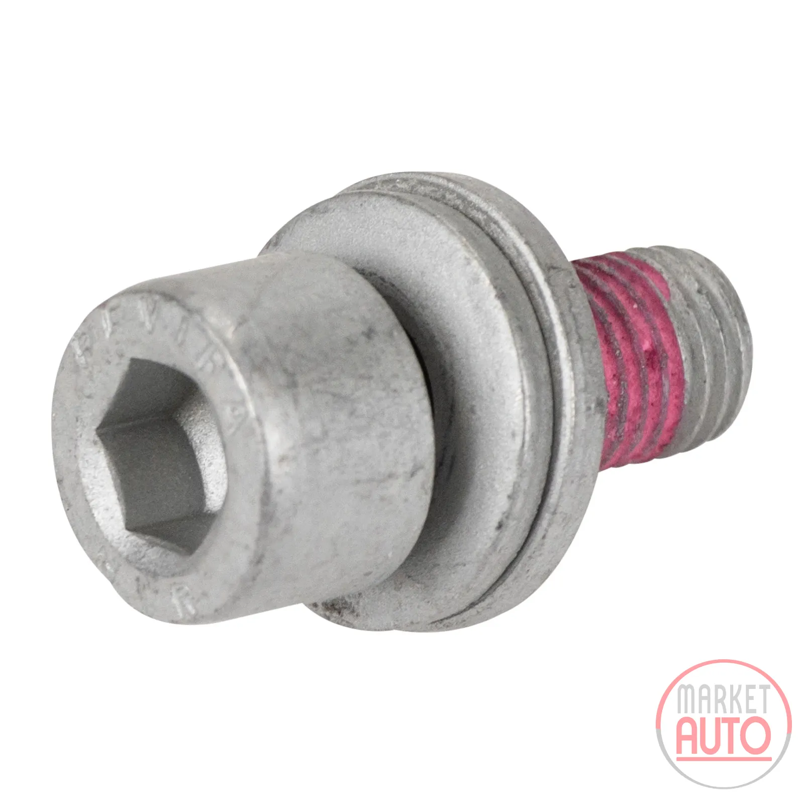 Screw with washer for rear brake caliper