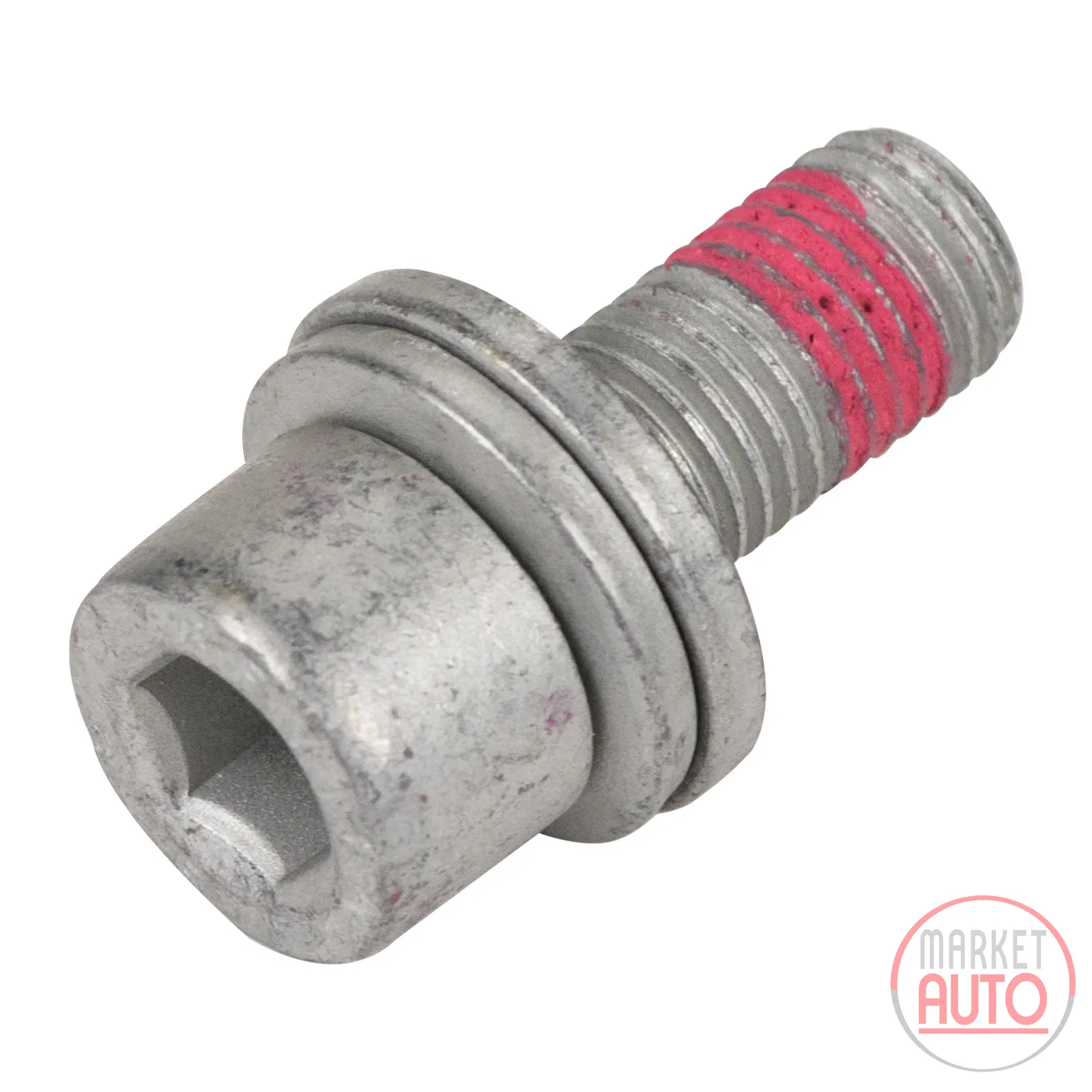 Screw for the rear brake