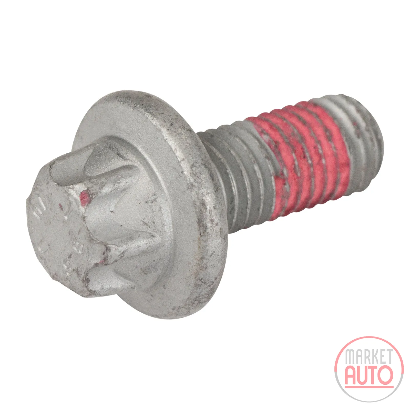 Screw for the rear axle