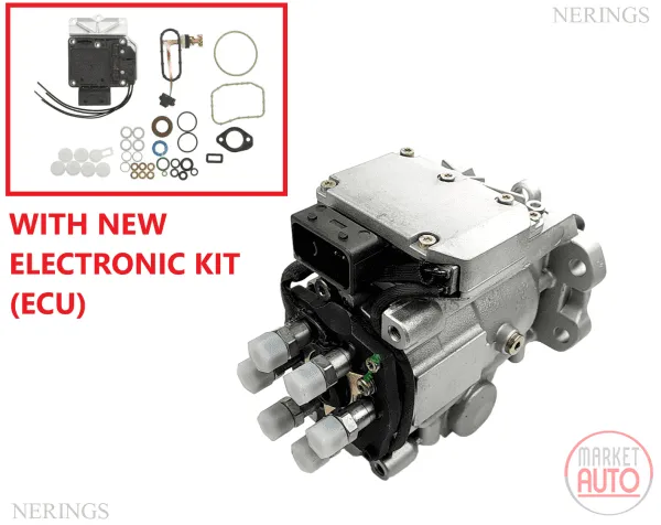 Diesel high pressure pump factory remanufactured with new electronic ECU (Bosch) - PLDO