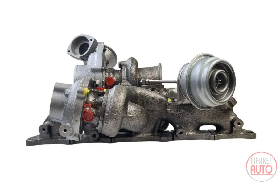 Biturbo-Turbolader restauriert (KKK)-PLB-NĒRINGS