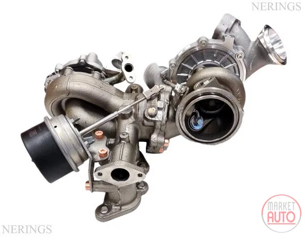 Twin turbocharger new original (Borgwarner/KKK) -DEBW