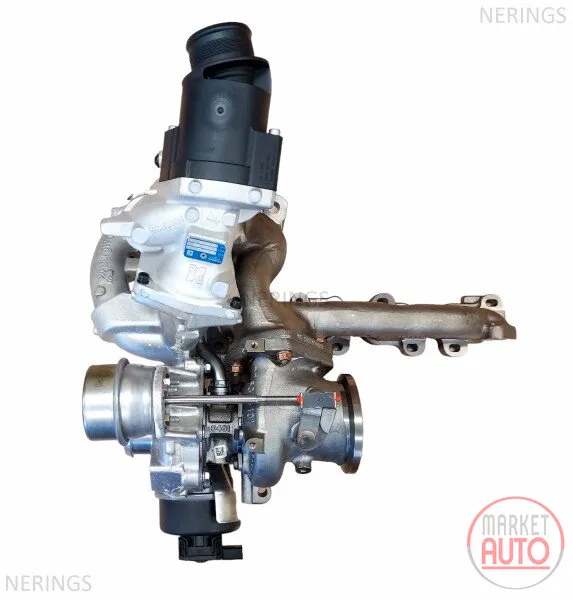 Turbolader industriell generalüberholt (BorgWarner)-1DEBW