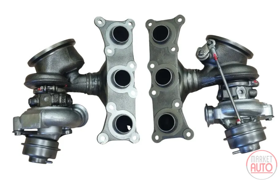 Turbocharger restored (1-3 cyl.+4-6 cyl. (RHD) -NERINGS