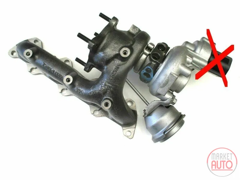 Turbolader restauriert (ohne Turboventil (MITSUBISHI)-NĒRINGS