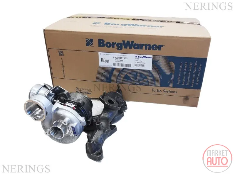Neuer turbolader (BorgWarner-OEM)-DEBW