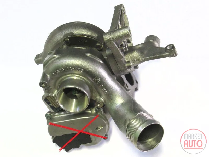 Turbolader ohne aktuator