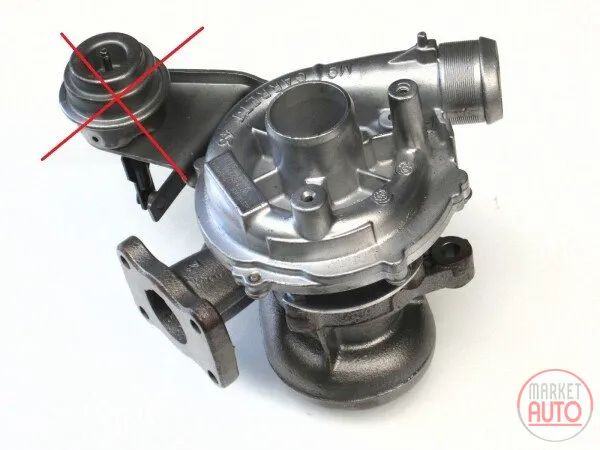 Turbolader ohne aktuator