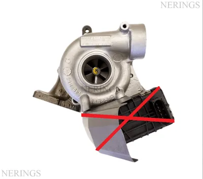 Turbolader ohne aktuator