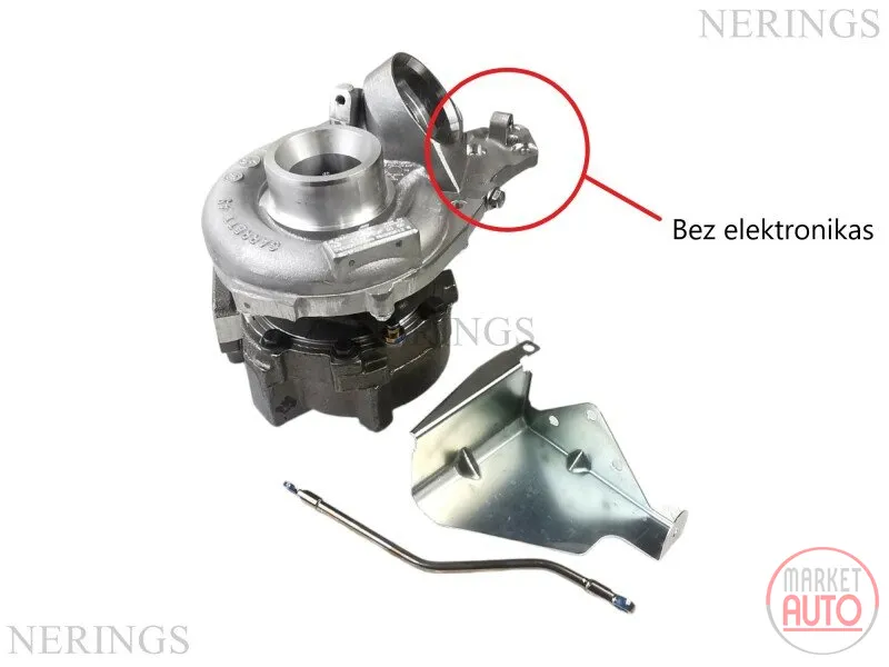 Neuer Turbolader (ohne Elektronik (Garrett-OEM)-NLMR