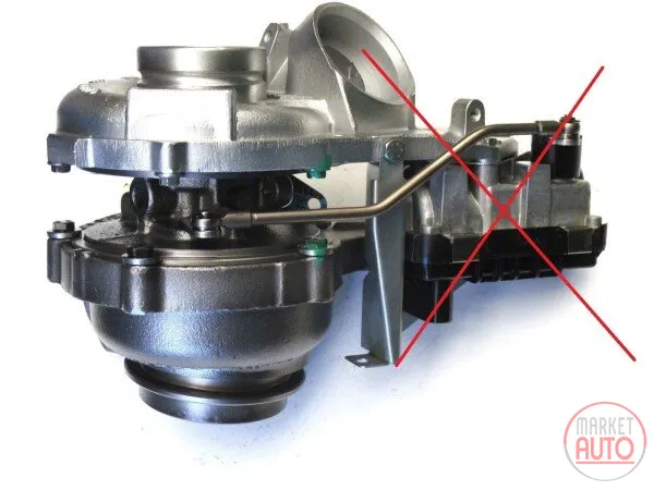 Turbolader ohne aktuator