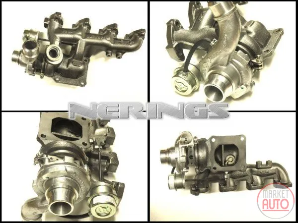 Turbocharger NEW (GARRETT) OEM -LVH