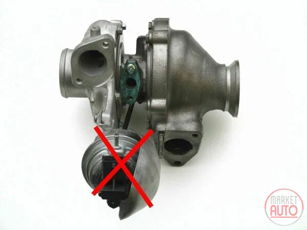Turbolader ohne aktuator