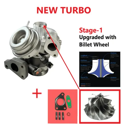 NEUER Turbolader Upgrade Stage-1 (Garrett)-PLS