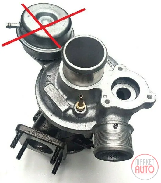 Turbocharger Remanufactured without vacuum valve (Garrett-RX) -Nērings