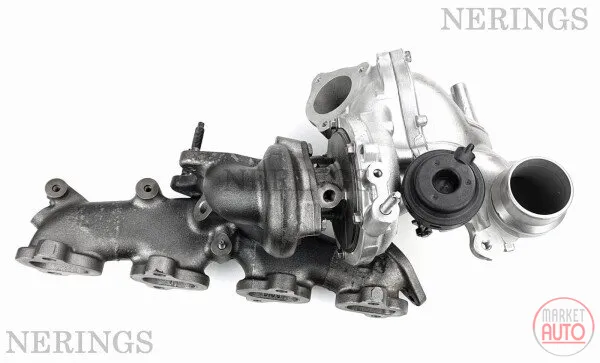 Turbolader restauriert Biturbo (Garrett-klein)-PLBE-NĒRINGS