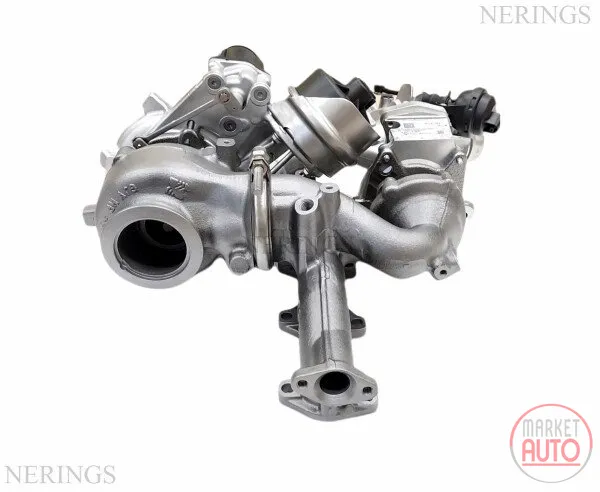 Turbolader restauriert Biturbo (Kleine + große Seite -KKK)-NĒRINGS