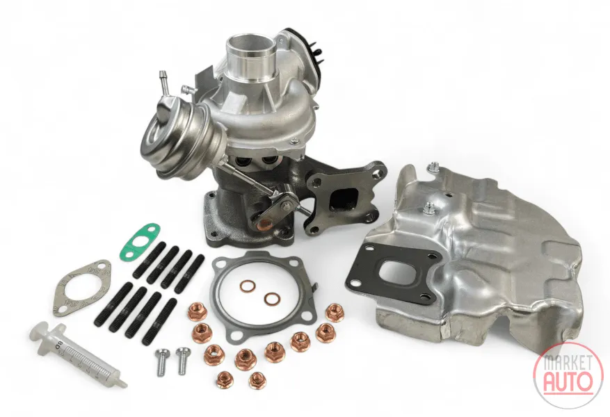 Turbolader neu aus Billet mit Dichtungssatz (Continental-CN)-PLS