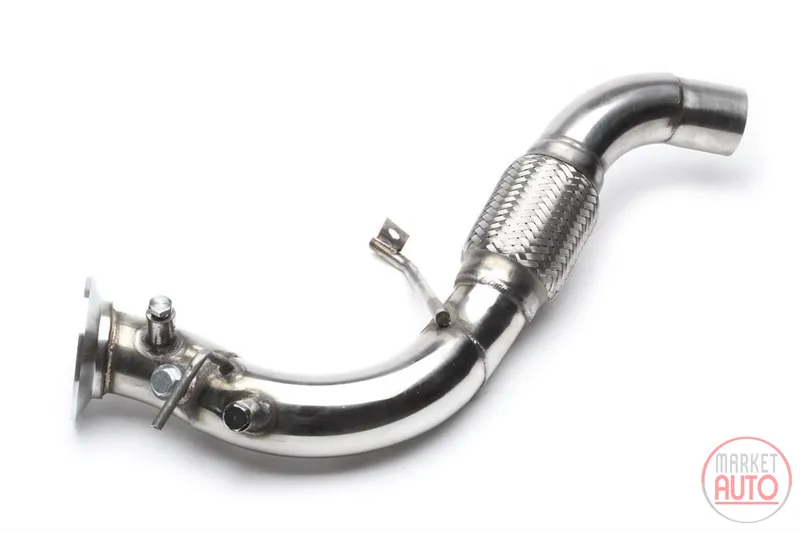 Edelstahl-Downpipe BMW