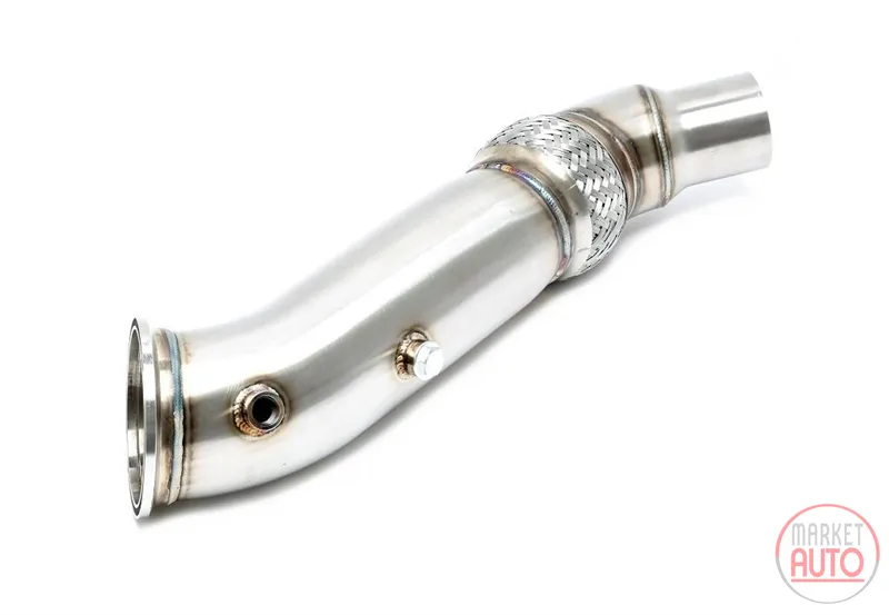 Edelstahl-Downpipe BMW