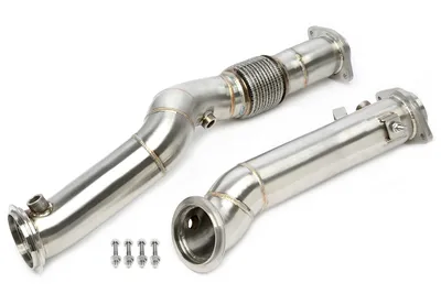 Tubería sin convertidor catalítico con tubo flexible BMW