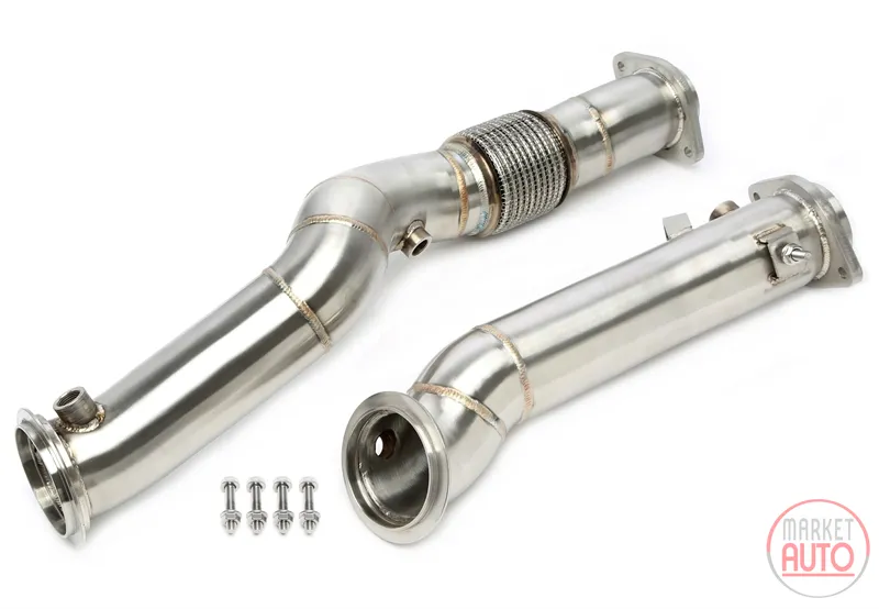 Downpipe ohne Katalysator mit Flexrohr BMW