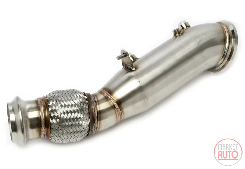 Downpipe ohne Katalysator mit Flexrohr BMW
