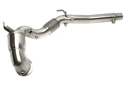 Tubo de acero inoxidable con tubo flexible + catalizador Audi · Cupra · Skoda · VW