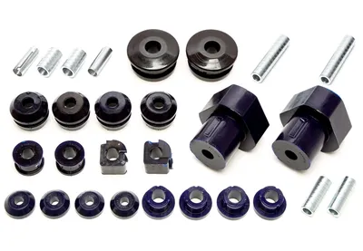 Kit de bujes de PU eje delantero / trasero 28-pieza VW