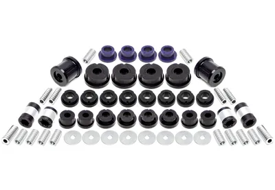 Kit de bujes de PU eje delantero/rear 54-pieza Audi · Seat · Skoda · VW