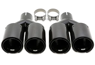 Trituración del tubo de escape BMW