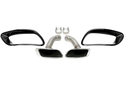 Trituración del tubo de escape BMW