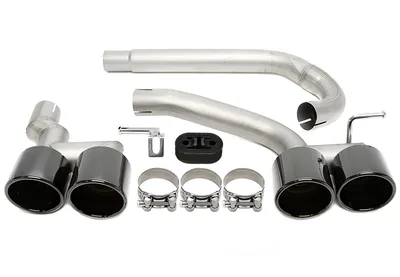 Trituración del tubo de escape BMW