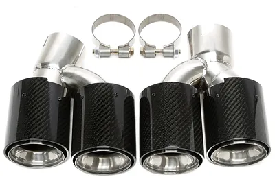 Trituración del tubo de escape BMW