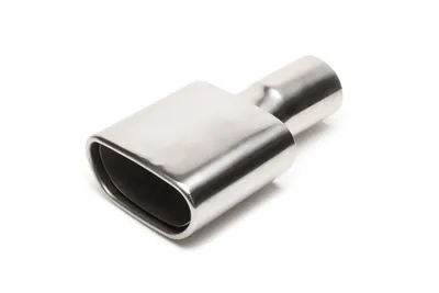 Acero inoxidable de tubo de cola