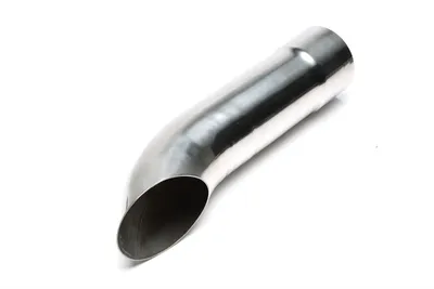 Acero inoxidable de tubo de cola
