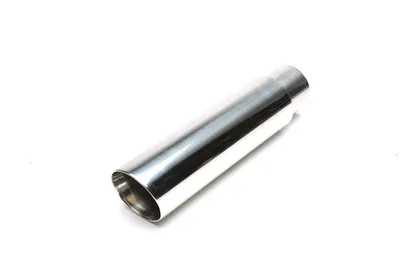 Acero inoxidable de tubo de cola