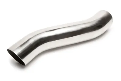 Acero inoxidable de tubo de cola