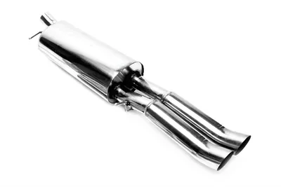 Silencioso trasero de 2x76mm DTM Audi