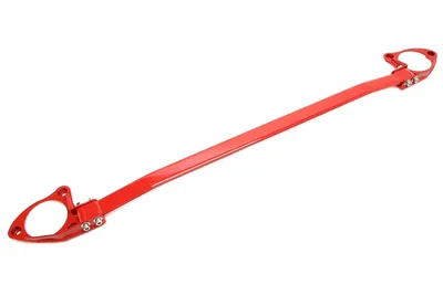 Acero Strut Brace Rojo, Frente Mercedes Benz