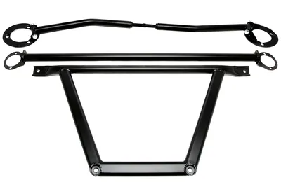 Kit de punta de cúpula de acero negro BMW